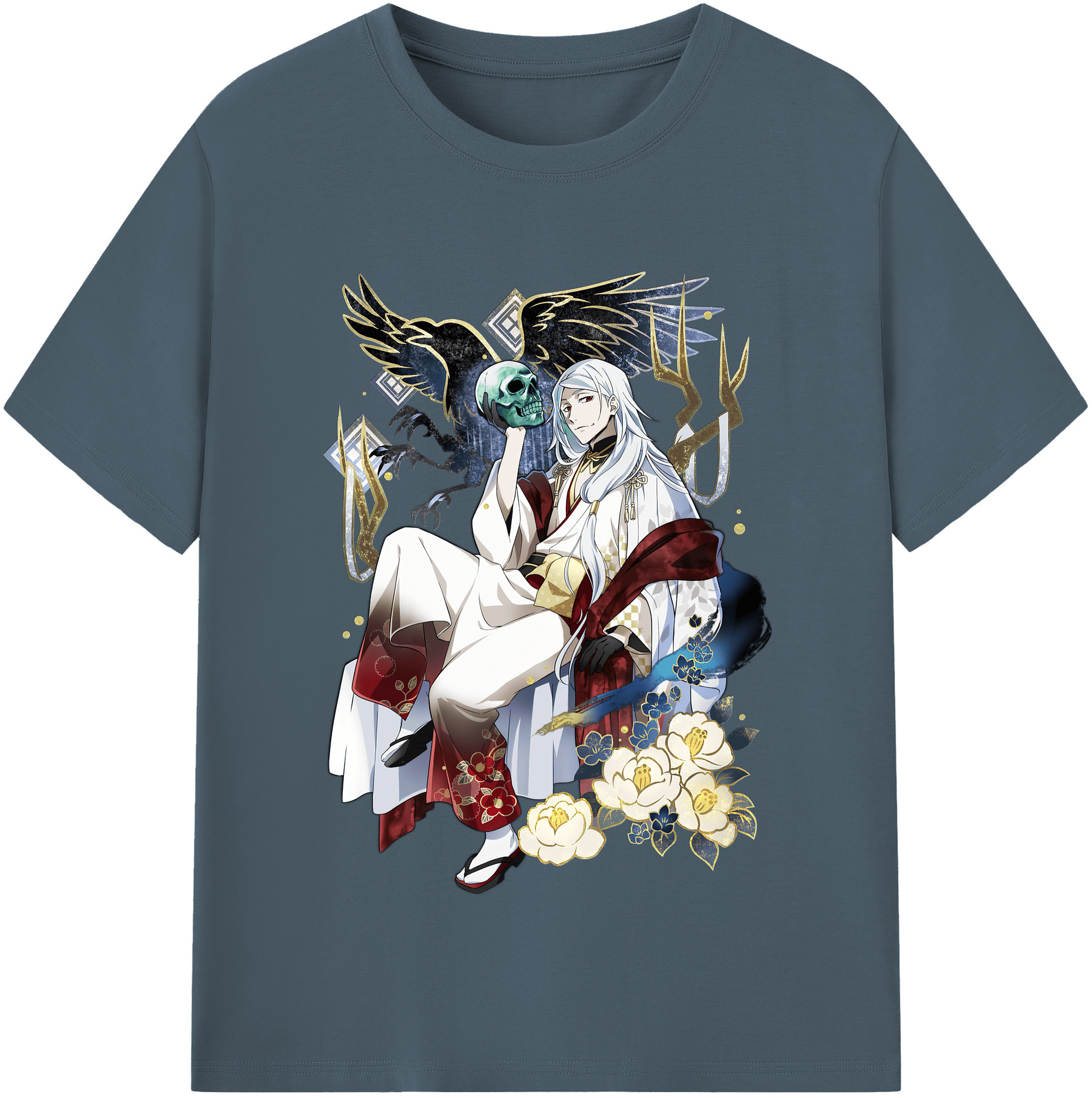（画像用） 文豪ストレイドッグス Bungo Stray Dogs 綿100％半袖Tシャツ（フロントプリント）
